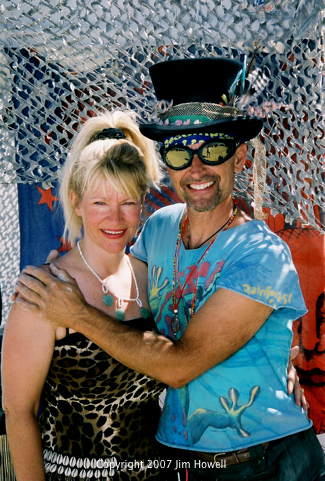 couple with high hat